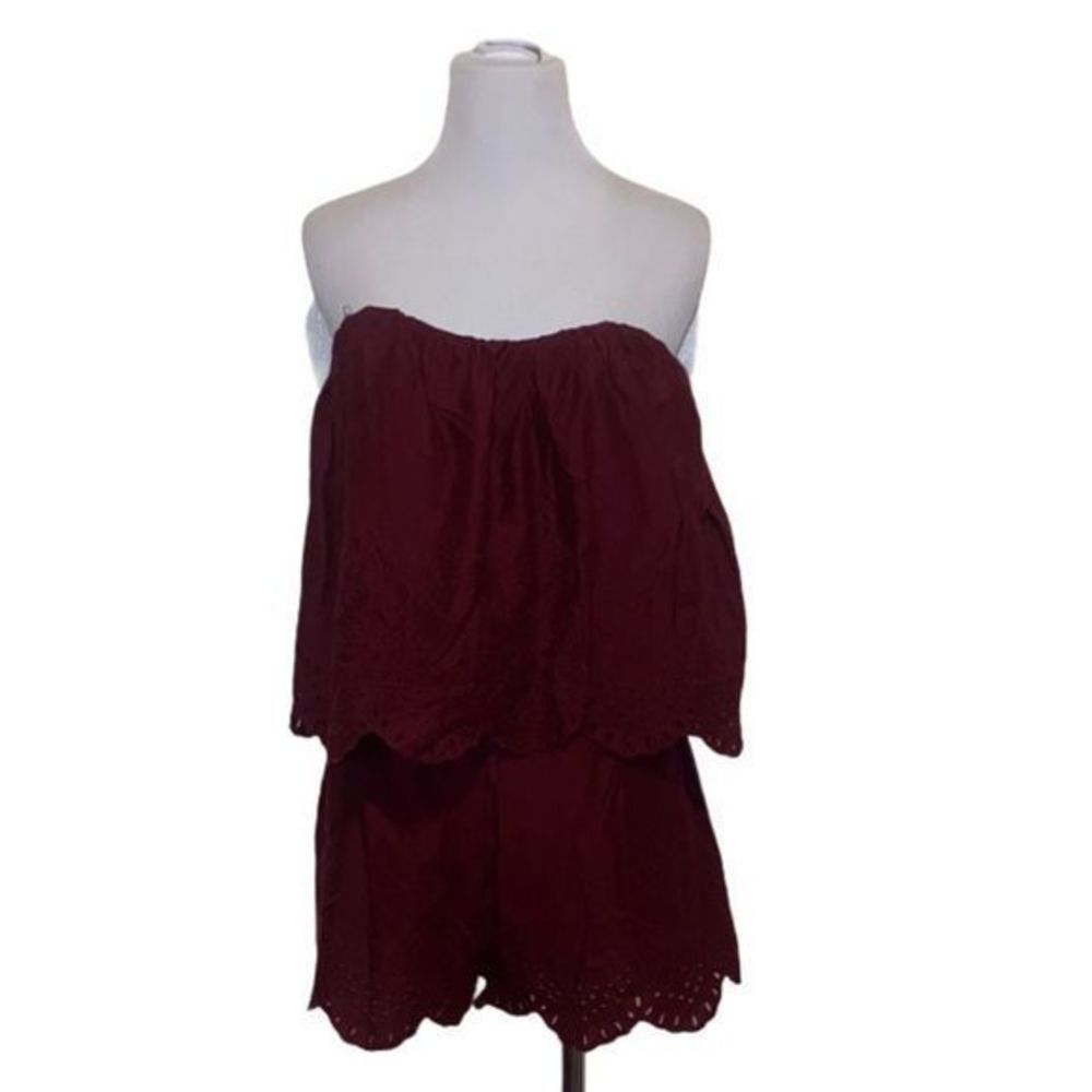H & M strapless romper women’s size 8